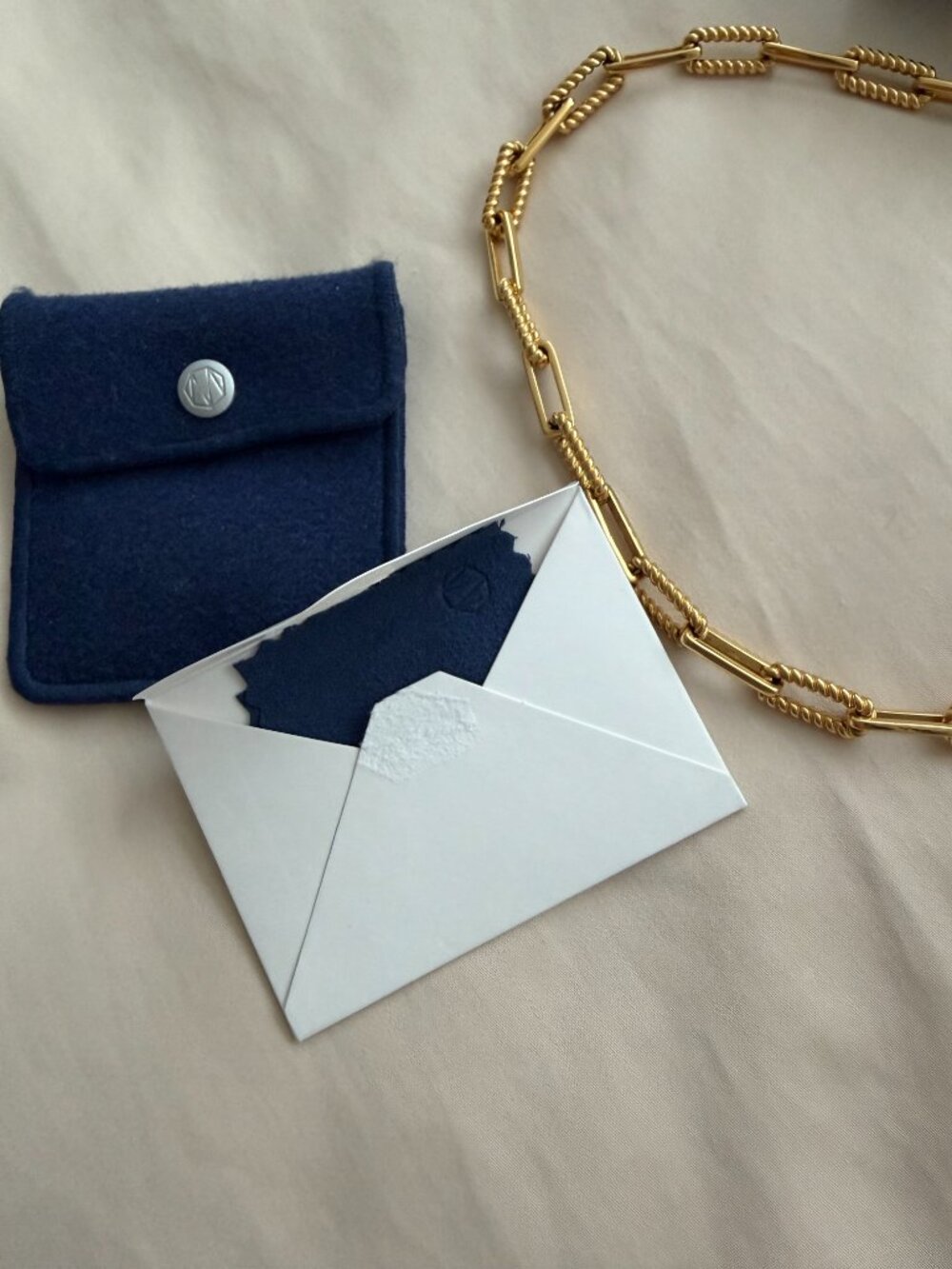 Missoma Coterie 18k Gold Plated Link Chain Necklace - Picture 6 of 7
